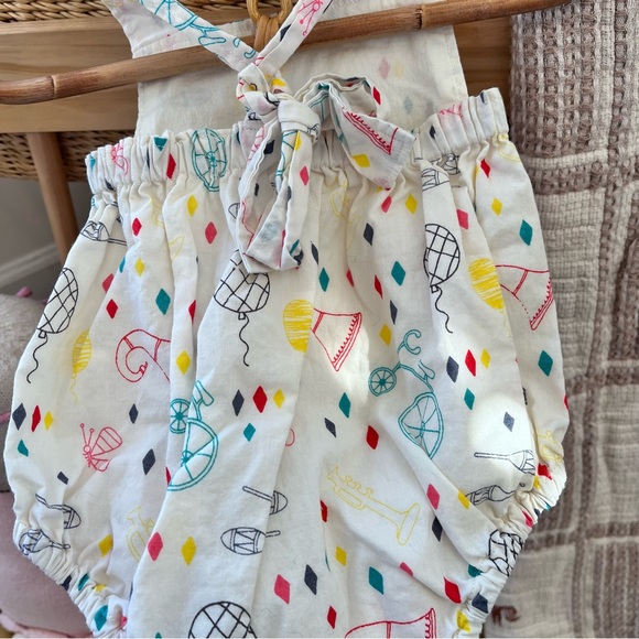 LALI Kids Tie Romper 6M - Picture 5 of 7